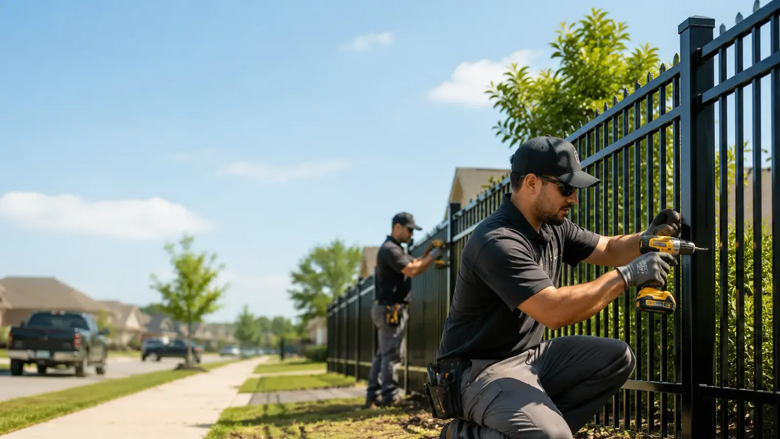 Metal Fence Installation in Fairland, IN